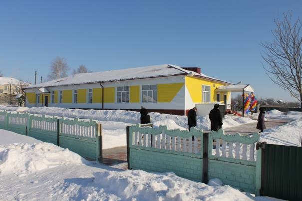 Капитально отремонтированное здание МБДОУ «Дубенский детский сад «Ромашка»